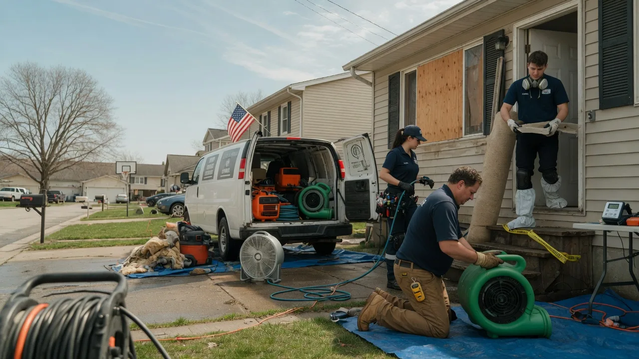 Water Damage Restoration in Crooksville, OH near me